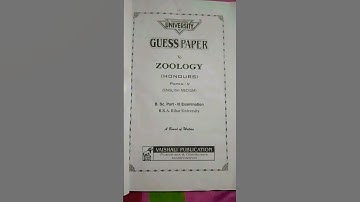 BSC Part3 Zoology Honours paper5 #guesspaper2025 #pyq #exam #bihar #university #brabu #ytshorts