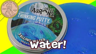 Crazy Aaron's Falling Water Transparent Liquid Glass Thinking Putty