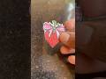 Diy strawberry letter #diy #shorts