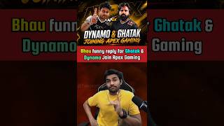 Shreeman Reacts on Dynamo &amp; Ghatak Joining Apex 🔥#esports #bgmi #gaming #jonathan #shreemanlegend