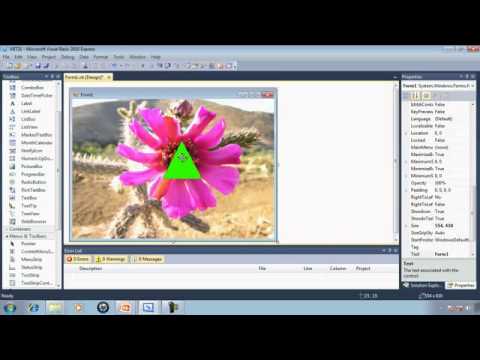 Visual Basic 2010 Express Tutorial 31   Picture Transparency   PNG Images Within PictureBoxes 2