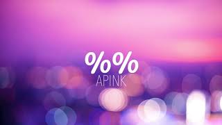 APink (에이핑크) - %% (응응) Piano Cover