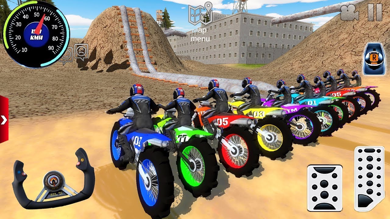 Extreme Motorcycle Dirt Bikes Off-Road - Racing Stunts Driving Simulator 2026 - Android GamePlay
