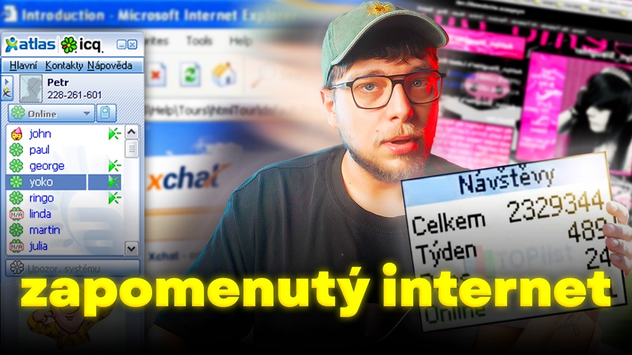 po stopách českých zapomenutých sociálních sítí