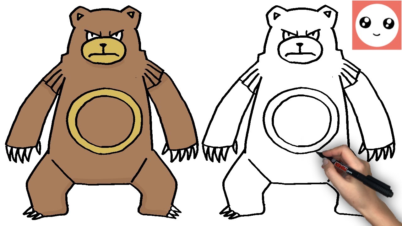 ポケモンのリングマのかきかた Youtube