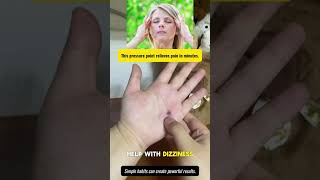 Hand Pressure Point Trick ✨ Relieve Pain, Reduce Dizziness & Relax Fast