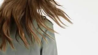 Stradivarius faux leather jacket in green