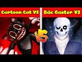 JAYGRAY TRIỆU HỒI CARTOON CAT V3 TIÊU DIỆT BÁC GASTER V2 TRONG MINECRAFT*THỬ TROLL MÈO HOẠT HÌNH 🙀👾💀