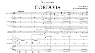 [Full Score] Albéniz orch. Frühbeck de Burgos - Córdoba (No. 4 from Chants dEspagne, Op. 232)