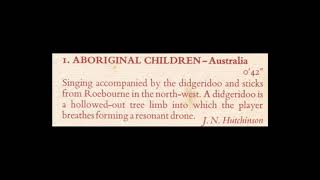 Aboriginal children