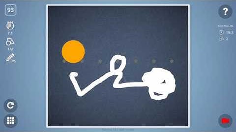 Check out how I solved level 93 in Brain It On! #BrainItOn