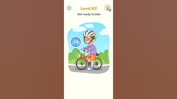 🧠DOP : Draw One Part All Levels-667 Gameplay Solution 👍 #shorts