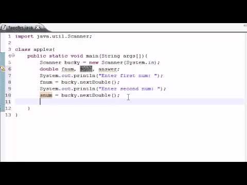 Java Programming Tutorial   7   Building a Basic Calculator