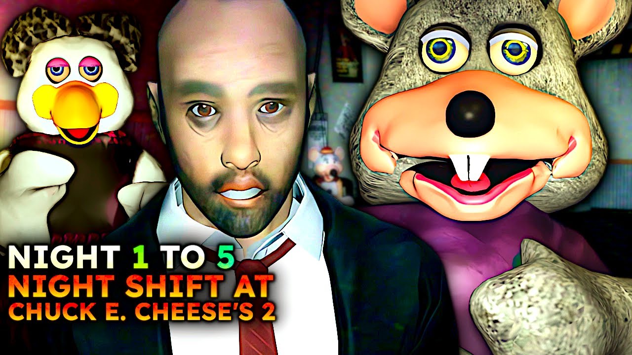 ROBLOX - Night Shift at Chuck E. Cheese 2 - NIGHT 1 TO 5 - [Full Walkthrough]