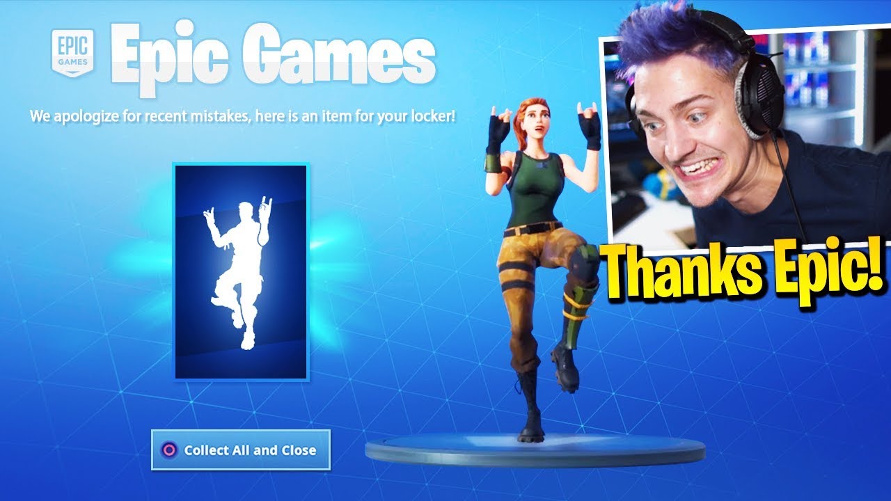 Streamers React to Fortnite Gifting EVERYONE Free Emote *Claim Now*