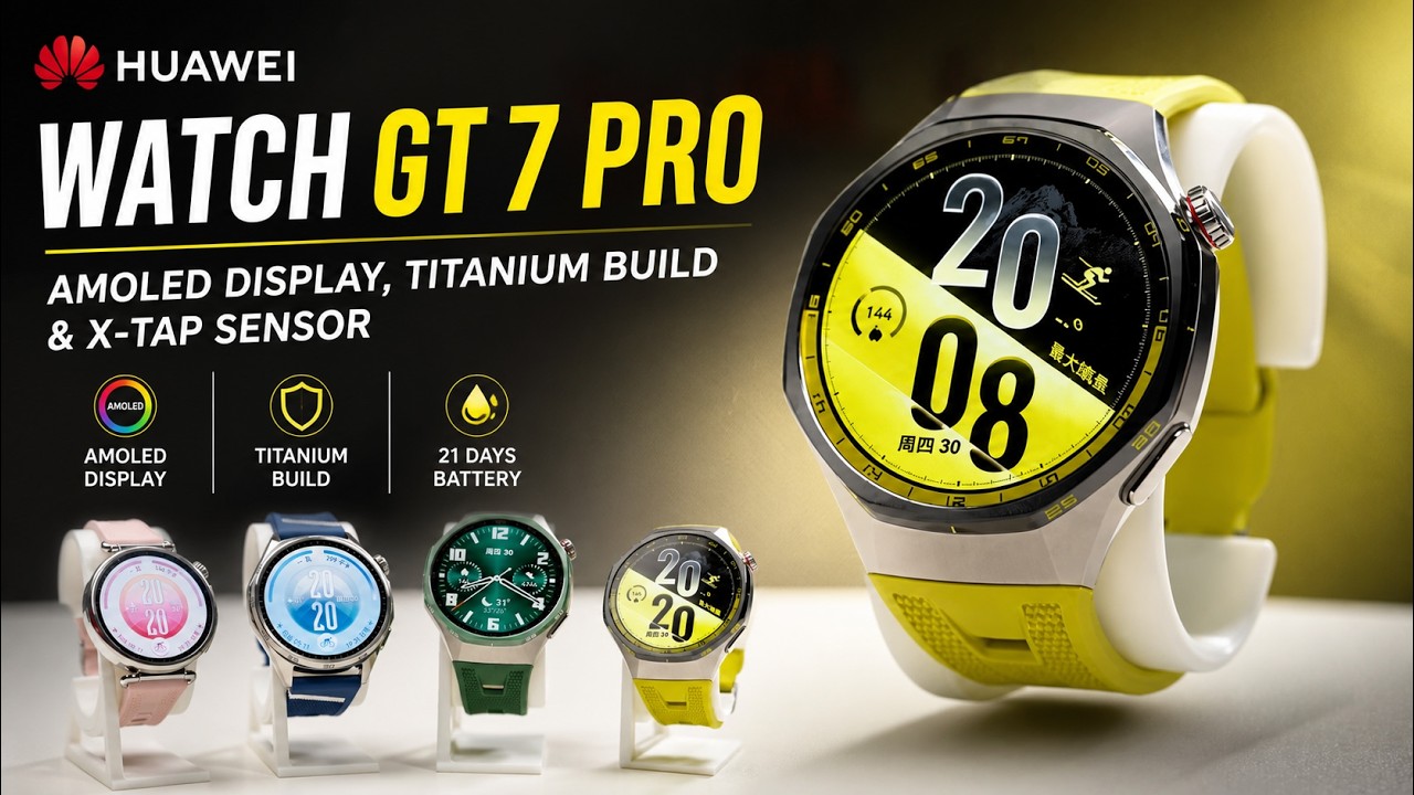 🚀 Huawei Watch GT 7 Pro Review: Titanium Powerhouse or Overpriced