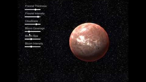 Unity Planet Shader + Live Demo