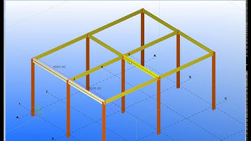TEKLA STRUCTURE   PLACE BEAM & COLUMN