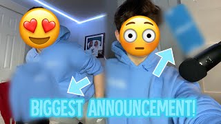 My BIGGEST announcement YET!+ Face Reveal||DeniedJelly