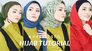 Şal Bağlama| 4 Farklı Stil |Hijab Tutorial