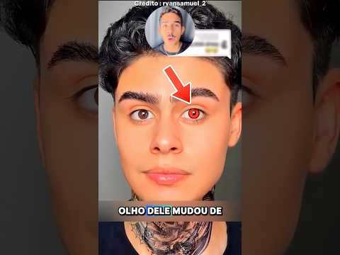 O DOCE QUE MUDA OS OLHOS DE COR!!! #shorts