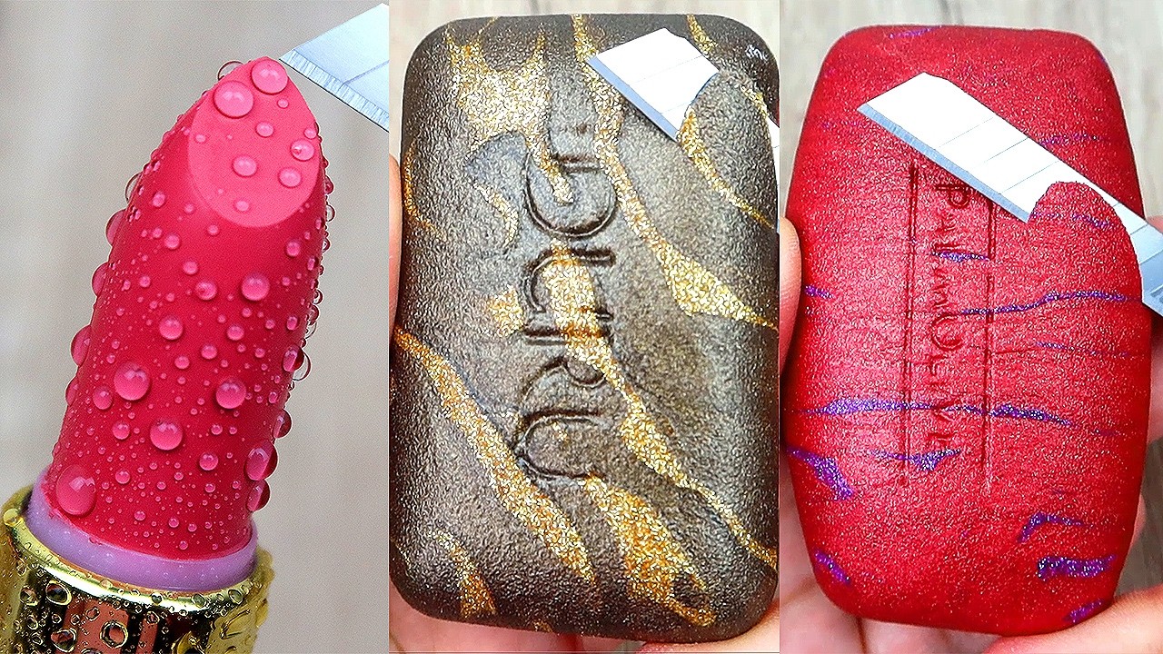 Relaxing Soap Cutting and Carving ASMR. Satisfying videos. LIVE-1785