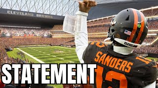STATEMENT GAME! Shedeur Sanders DESTROYS the Steelers — Browns Get a HUGE WIN 😤🔥