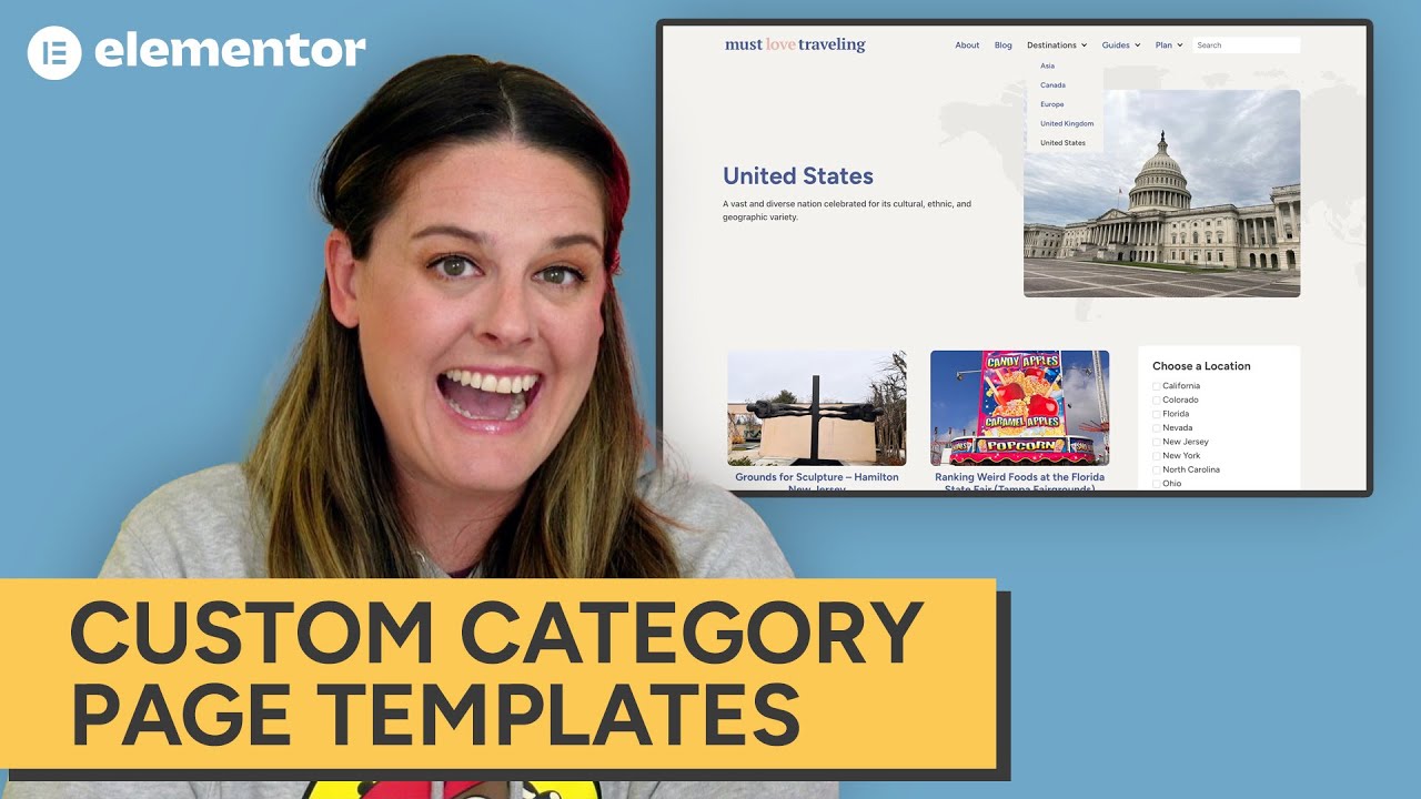 Custom Category Page Templates - Elementor Pro Tutorial