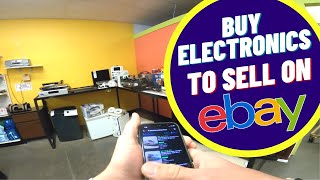 Buying Electronics to Sell on eBay for Profit