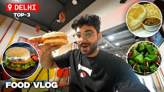 TRYING VIRAL CHOLE BHATURE OF DELHI! | ALPHA VLOGS!