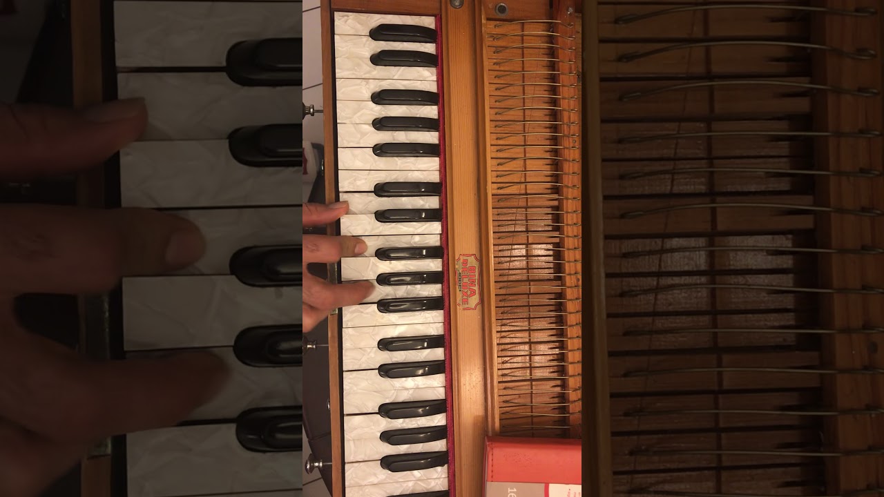 Zad ze berahmi/ harmonium tutorial
