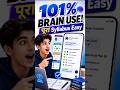 101% Use your Brain 🧠🤯 #smart #ai #future #shortsfeed #aqalsetu