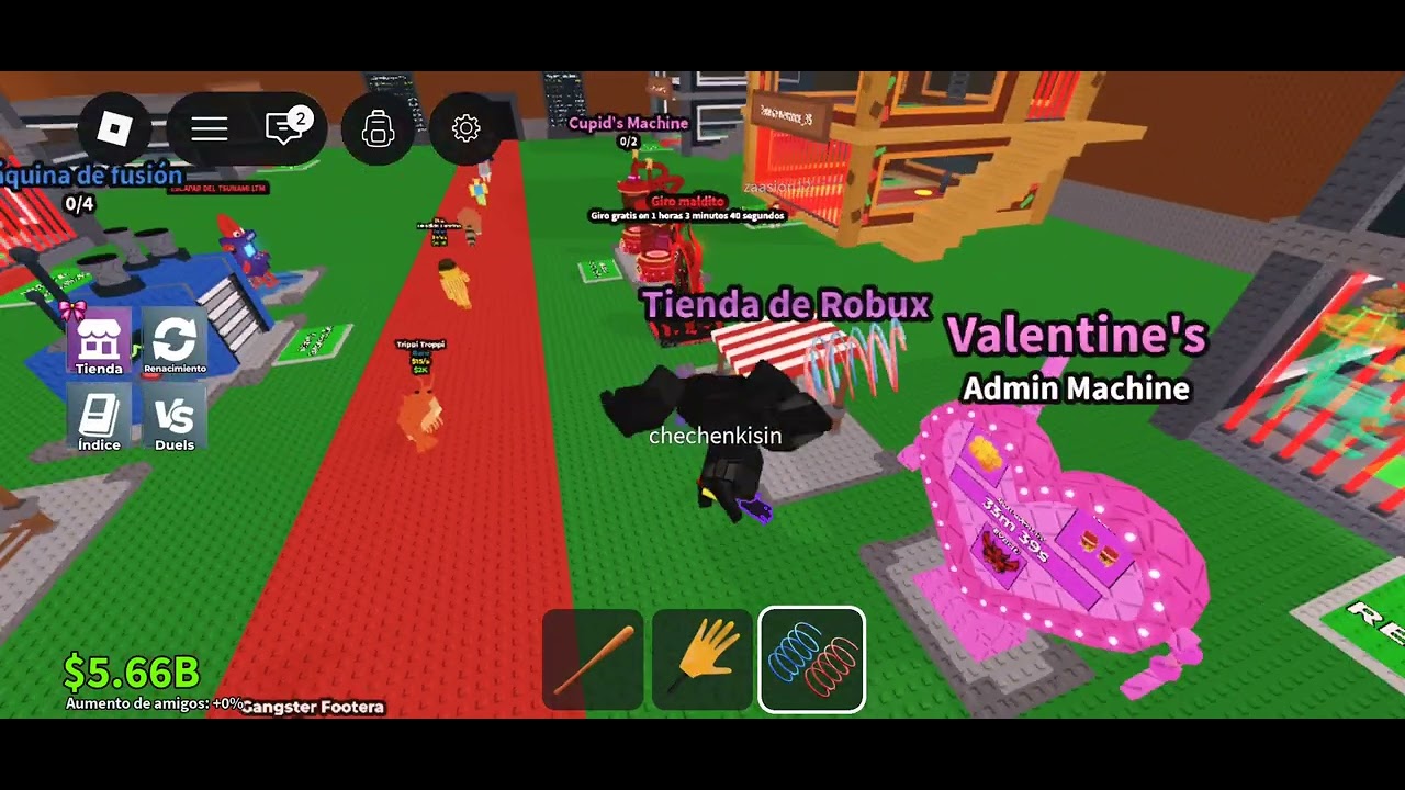 Steal a brainrot pero troleando a la gente 