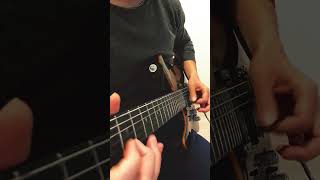 hyperpop metalcore guitar riff #guitarshorts #hyperpop #metalcore