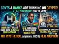 GOVTS &amp; BANKS ARE RUNNING ON CRYPTO: The $1.7 Trillion Shift Is Here! ep.65
