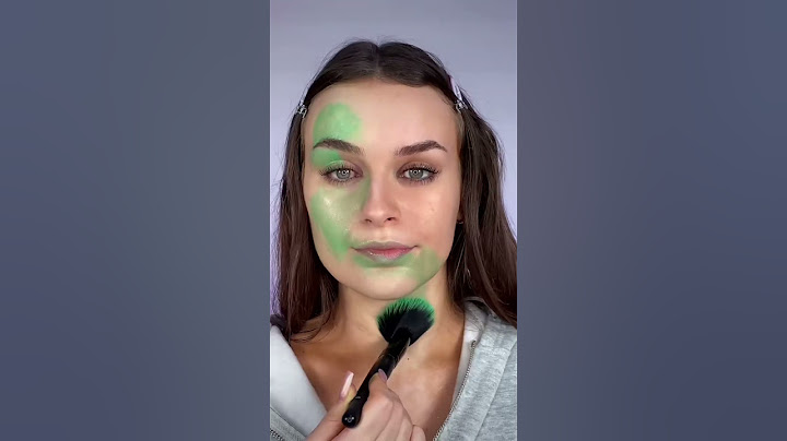 Grinch makeup💚❄️