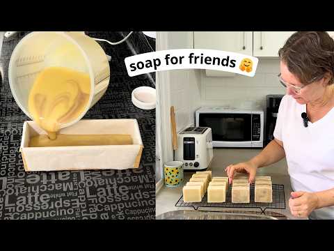 Making soap for