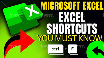 20 Must Know Excel ShortCuts | Save time and Increase Productivity