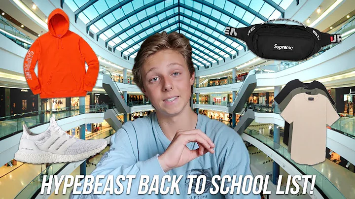 HYPEBEAST BACK TO SCHOOL SHOPPING LIST!! (Supreme, Pacsun, Bape, Etc.)