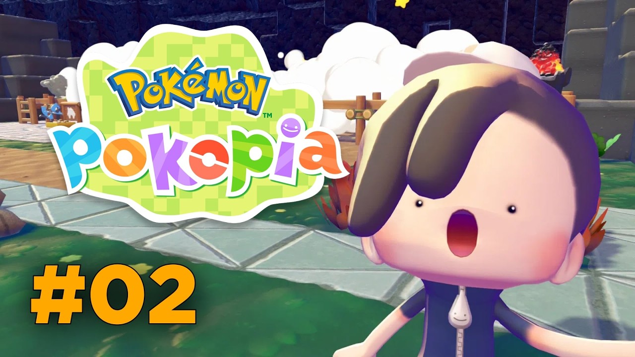 🔴POKÉMON POKOPIA #2 | Giải cứu Onix, khôi phục Pokemon Center