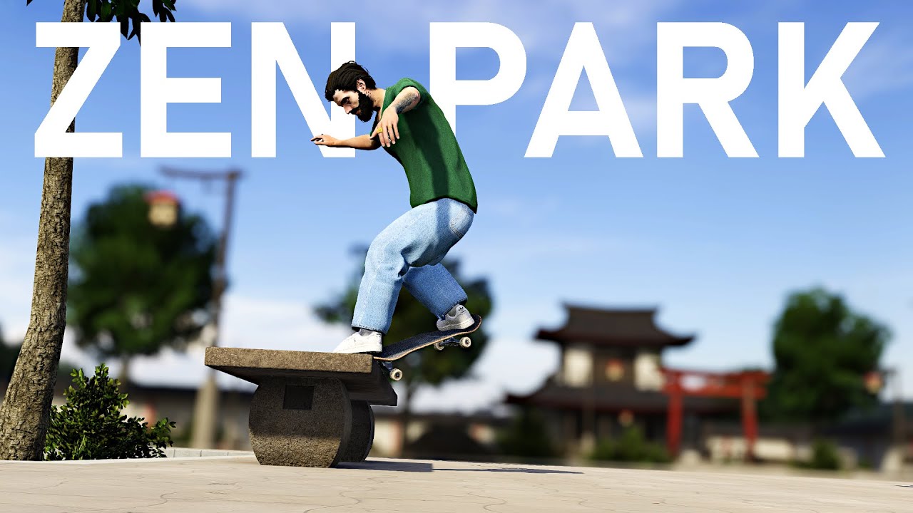 Tech Lines Through Zen Park! (New PC Map) YouTube