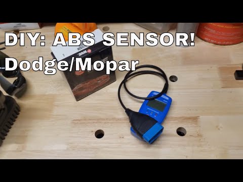 Dodge wheel speed sensor replacement