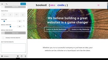 Changing the Footer Text in Divi Theme by Elegant Themes (version 3.0.21)