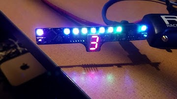 A first test and teaser of the new ShiftX3 shift light + alerts