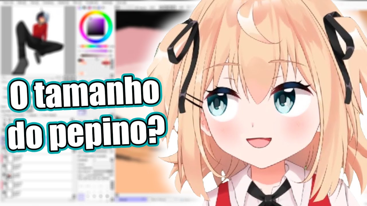 BatataComPepino qual é o tamanho do pepino?  | vtuber BR