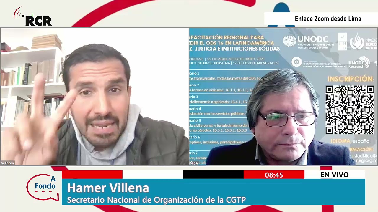 ENTREVISTA A HAMER VILLENA, SECRETARIO DE ORGANIZACIÓN DE LA CGTP Y EXSECRETARIO GENERAL DEL SUTEP.