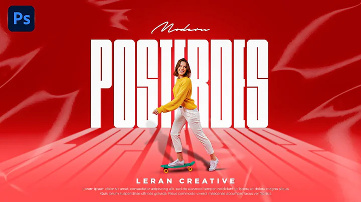 How to create Typography poster design in Photoshop | Typographic poster design I  Typography