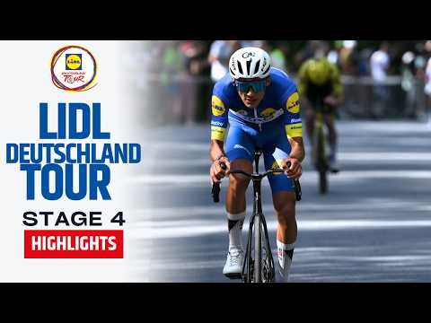 Isaac Del Toro Rockets Away?! | Deutschland Tour 2026 | Stage 4 | Highlights