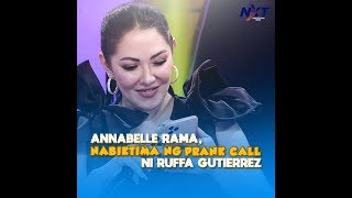 Nabiktima ng prank call ni ruffa gutierrez ang kaniyang ina na si
annabelle rama. ginawa bilang consequence sa isang segment "gand...