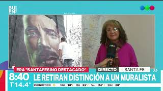 Mirá por qué le retiraron la distinción de Santafesino Destacado al artista "Cobre"